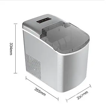 家庭用自動製氷機ポータブルカウンタートップ家庭用ミニキューブ製氷機