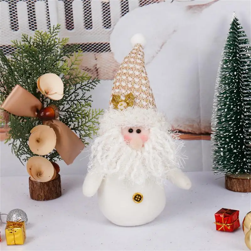 Christmas Decoration Unique Creative Holiday Cute Christmas Gift Ideas Festive Bestseller Santa Claus Adorable Snowman Doll Cute