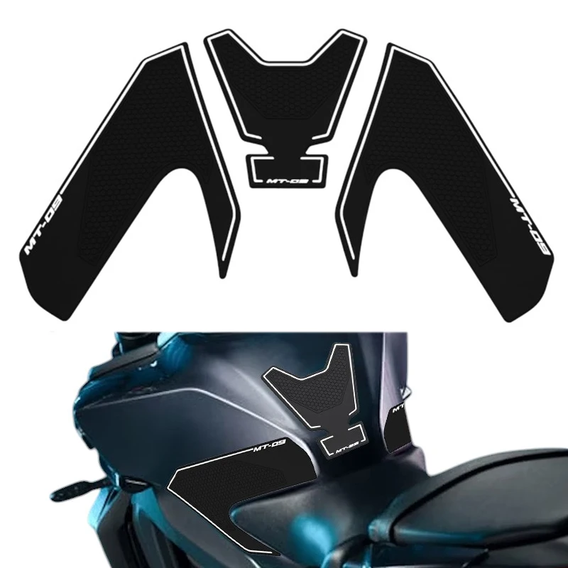 

2025 MT09 Fuel Tank Sticker Decal Grip Pad Tank Pad Knee Pads For YAMAHA MT-09 MT09 SP 2024 2025 Motorcycle accessories