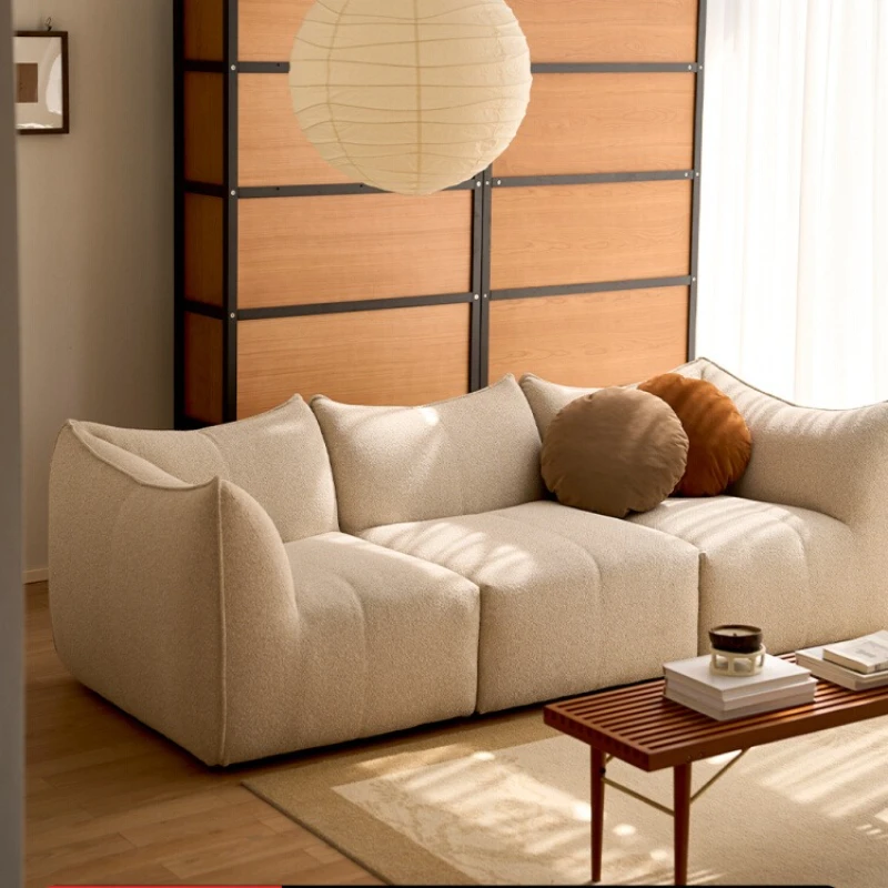 

Sofa fabric module sofa Nordic living room small apartment
