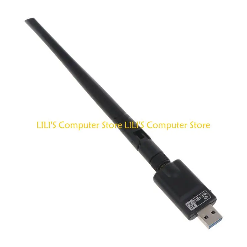 A52B WiFi Adapter 2.4/5GHz AC1300 USB Wireless Card for PC LAN LAN ADAPTER