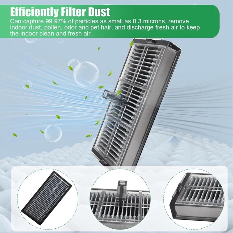 For Dreame X40 Ultra / X40 Pro / S30 Pro Ultra Vacuum Cleaner Main Side Brush Hepa Filter Mop Cloth Replacement Parts