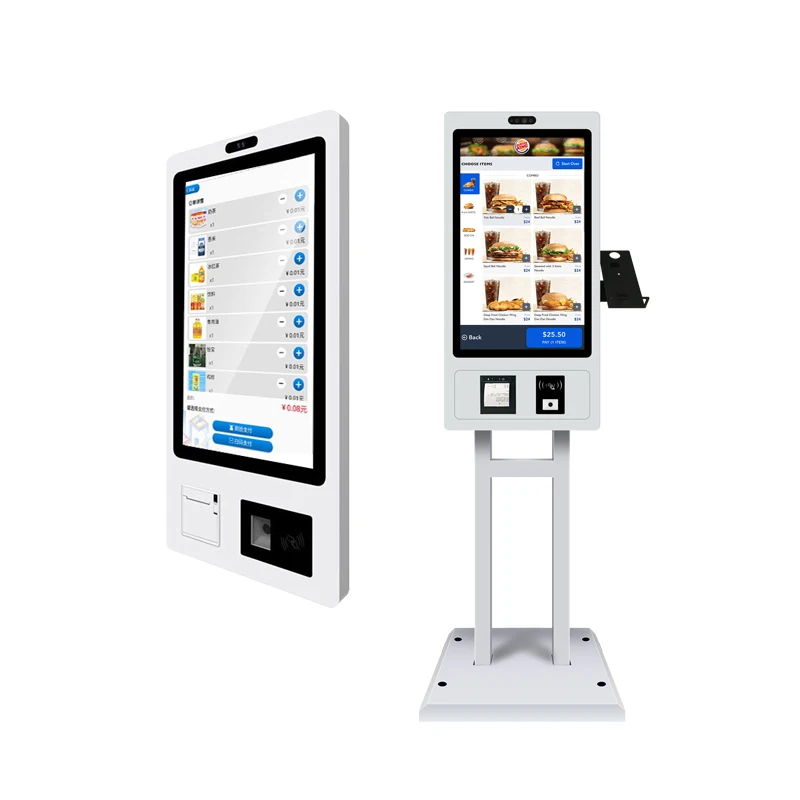 

Self Ordering Kiosk,Floor Standing Fast Food,POS TerminalPrinter Windows System,Self Service Machine,Wall Mounted Equipment