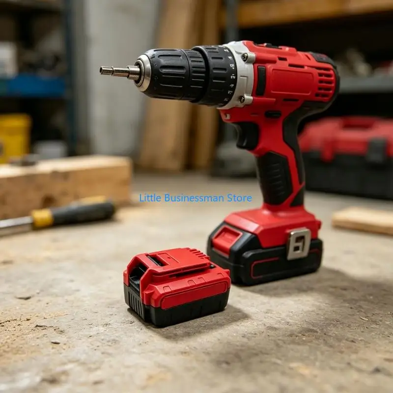 DIY-Akku-Umbaugehäuse für 18V/20V Wireless Tool Power Packs, 10X18650 Zellengehäuse-Kit mit Leiterplatte, Schrauben M76A – Detail 5