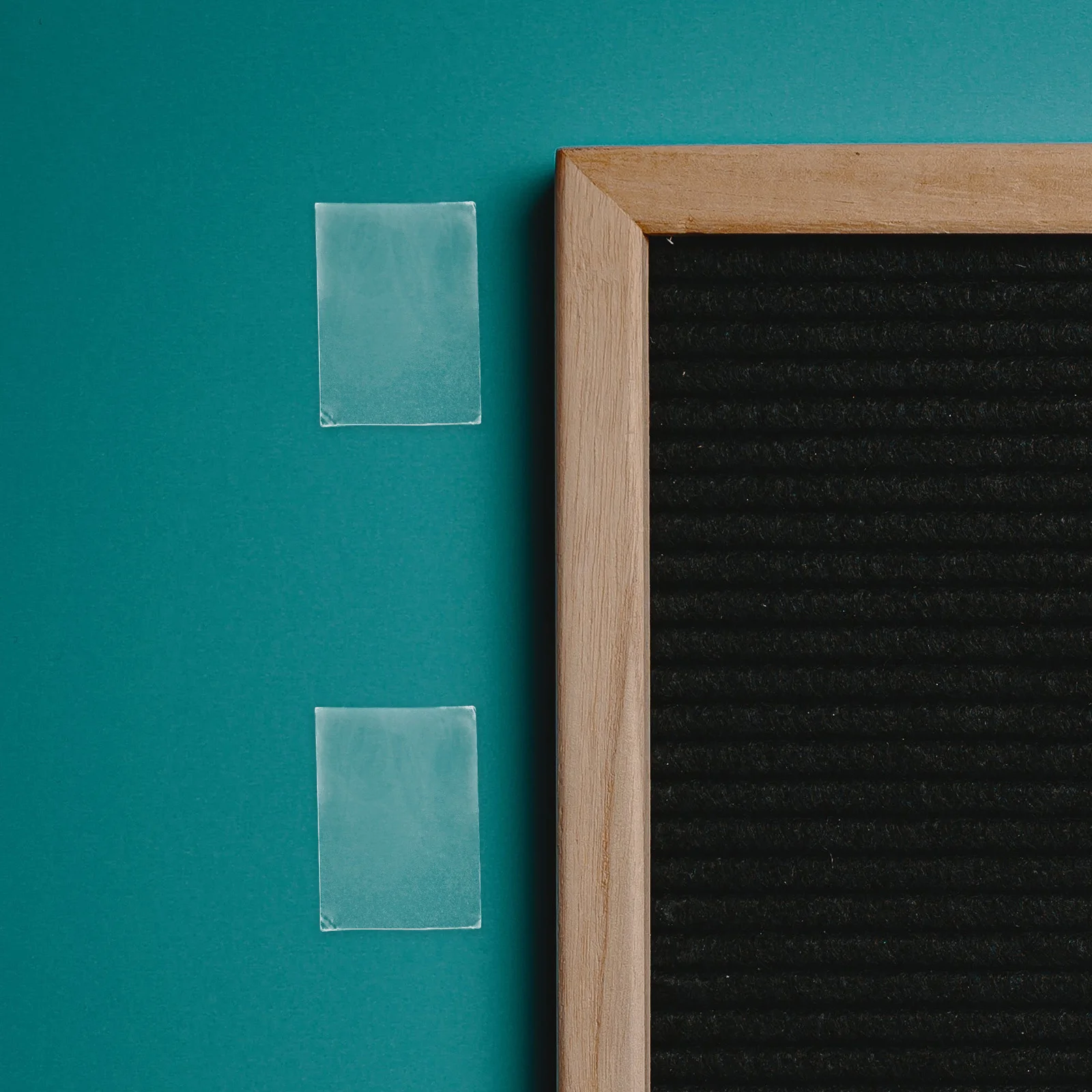 

48 pcs Strong Double Sided Tape Clear Thin Mounting Squares For Home Office School Use Removable No Residue Heavy Duty Craft