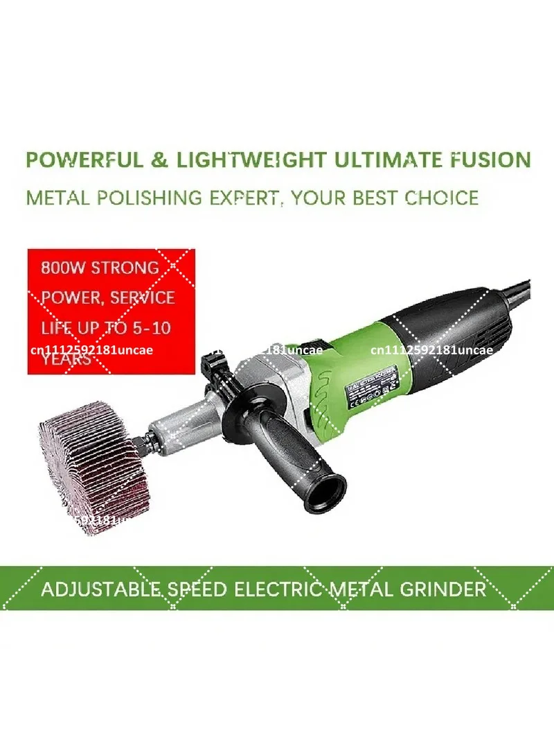 Multi-functional Straight Grinder Speed Adjustable Metal Electric Grinder Stainless Steel Wire Drawing Machine