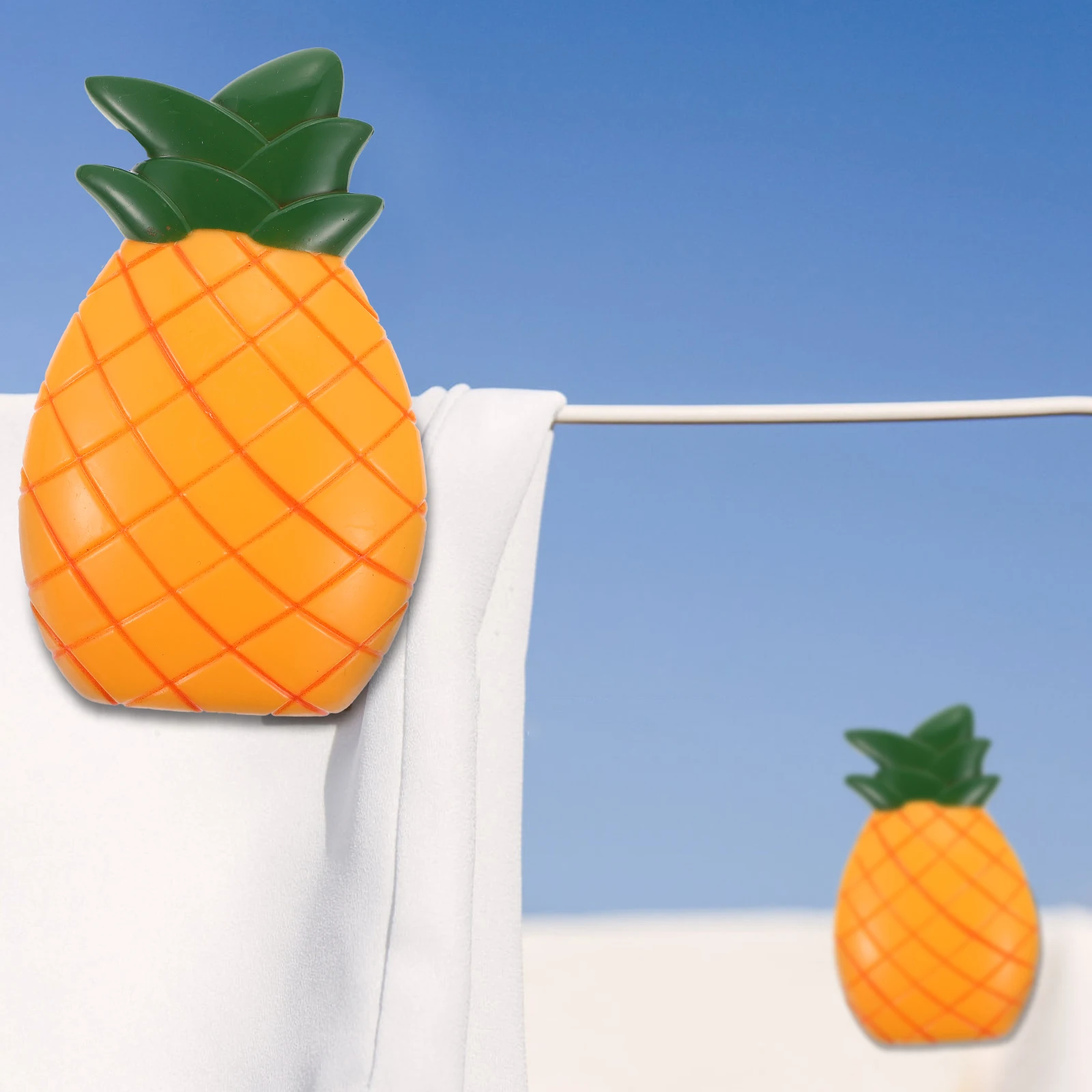 

Powerful Windproof Clips Creative Towel Clamp Fruit Shape Pineapple Non Slid Clothes Quilt Scarf