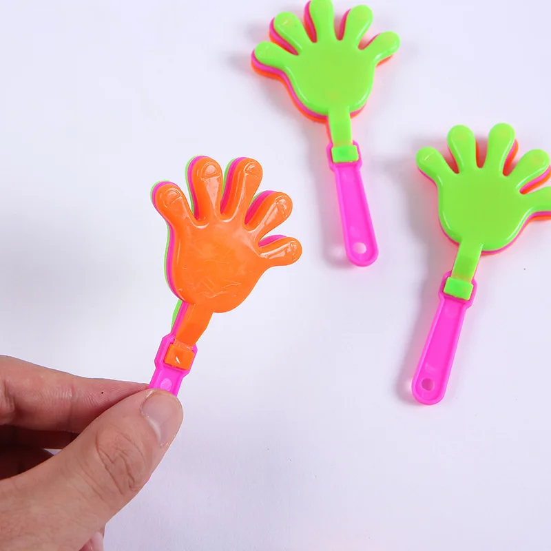 Hot Sell Creative New Mini Clapper Concert Party Cheer Props Children Clapping Toys Children Birthday Favors 10Pcs Random Color