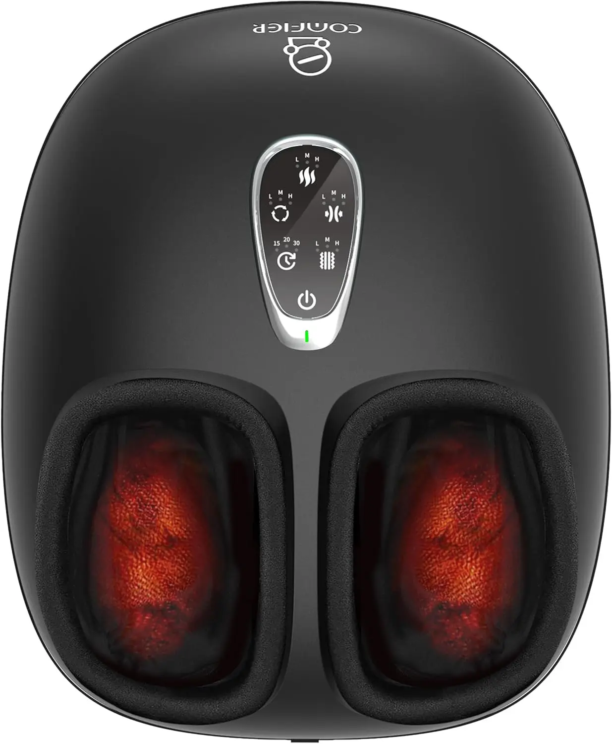 

Массажер для ног с подогревом и функцией глубокого разминания и компрессии для снятия боли, при плантарном фасциите, невропатии