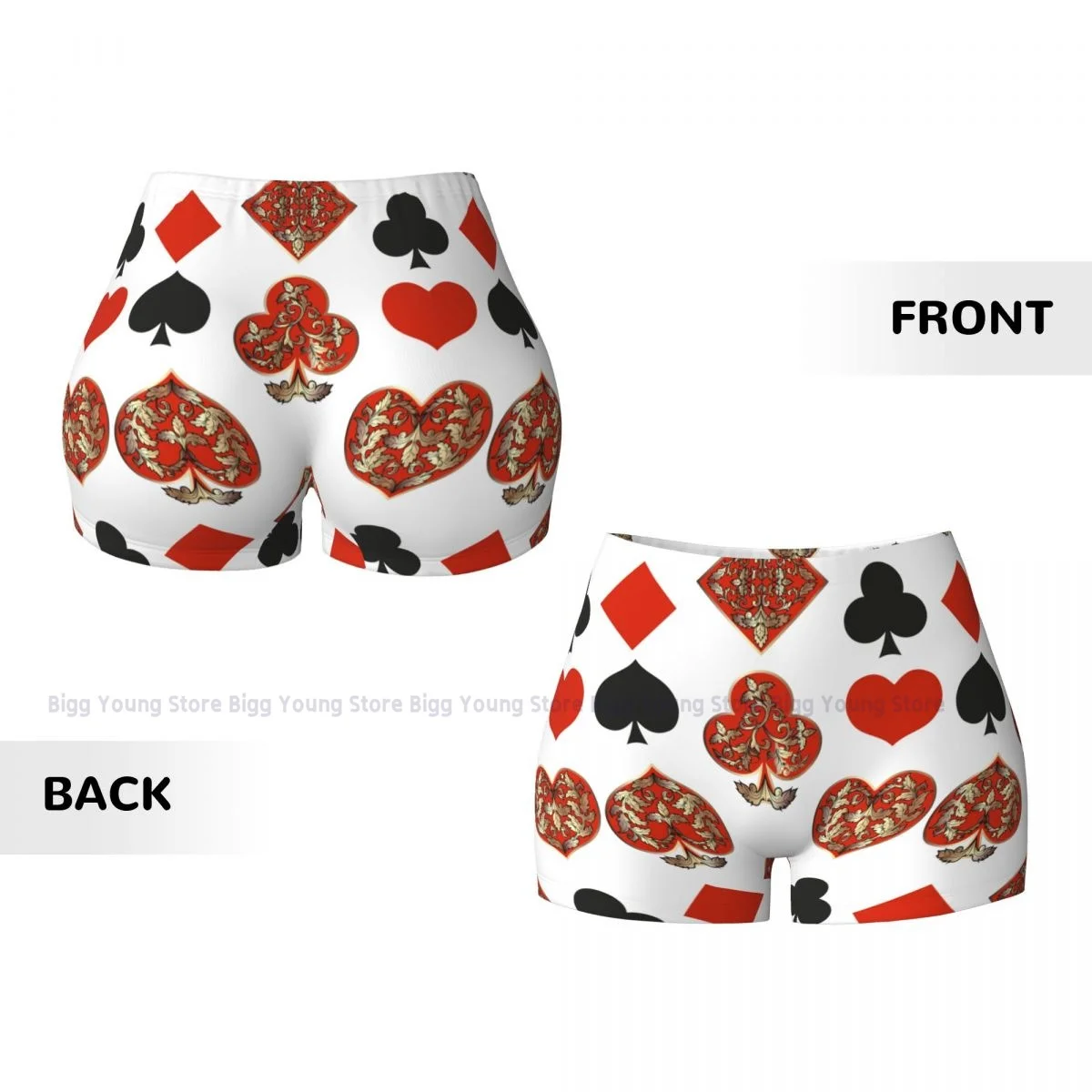 Short de Yoga pour femmes, Style Poker, froissé, butin, confort, Fitness, gymnastique