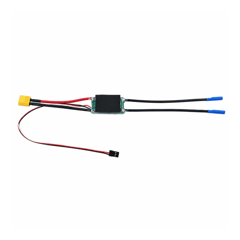 1PCS 2-6S 80A Brushed ESC XT60 4mm Banana Plug Unidirectional Bidirectional Speed Controller for 540 550 775 795 895 997 Motor