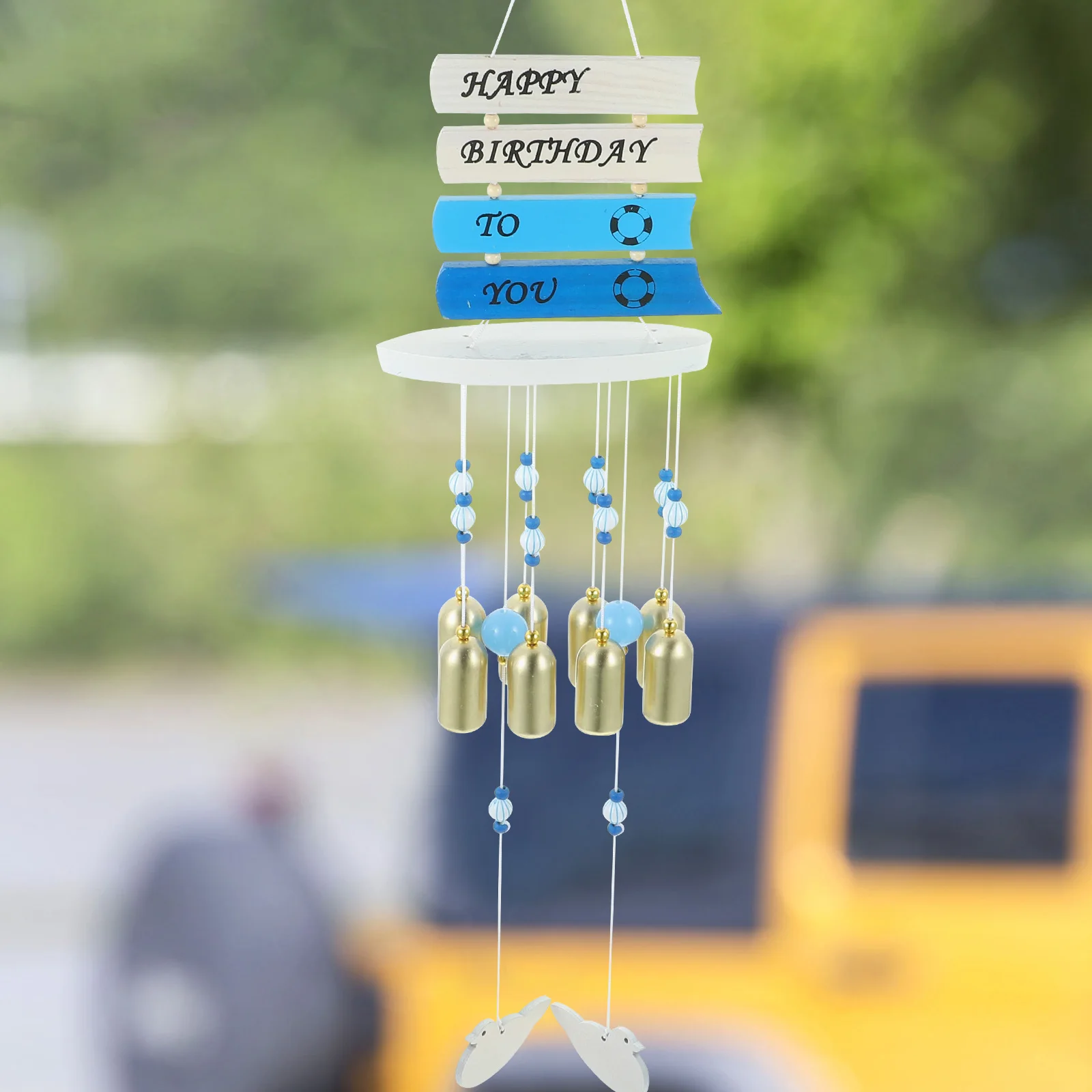 

Деревянный колокольчик, парусник, подвесной орнамент, украшение в средиземноморском стиле, спальня, гостиная, кухня, сад