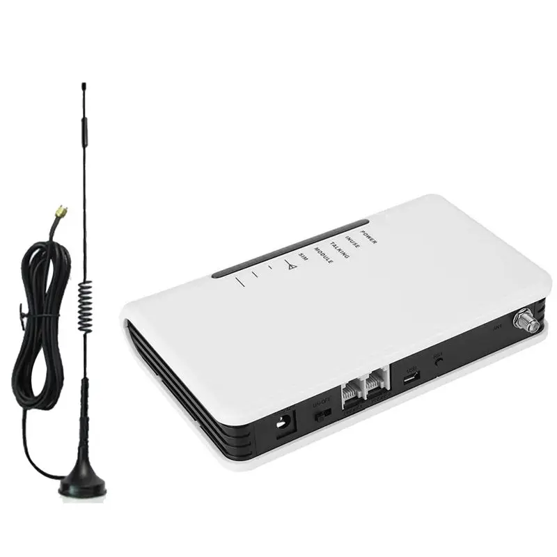 New!4G Wireless Terminal DTMF For Desktop Landline Phone Audio Cassette Cellular Card Fixed Phone