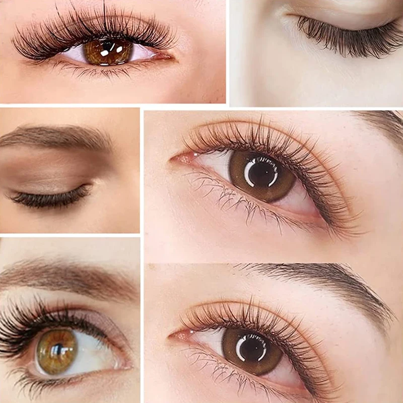 16Rows Classic Individual Eyelash Extension Lashes Matte Black Professional Soft Natural