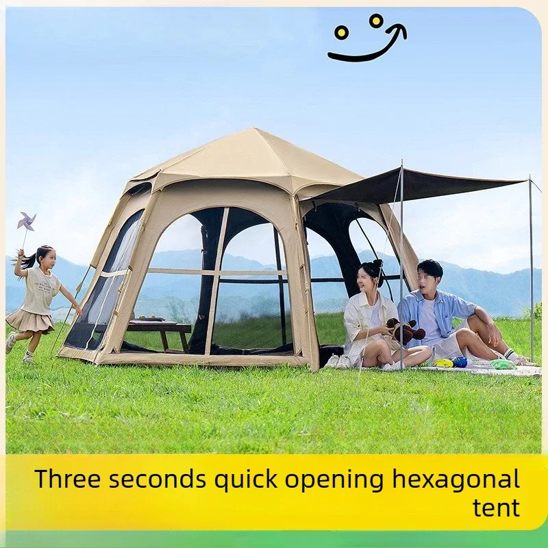 DurableTent Outdoor Folding Portable Shower Room, Camping Overnight Camping Thickened Rain and Sun Protection Vinyl Full Shower