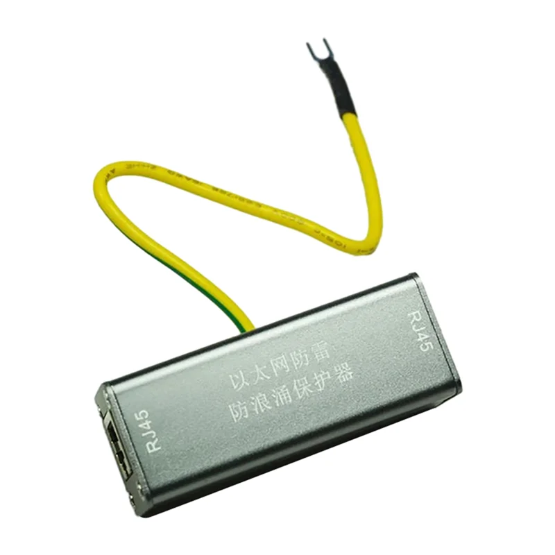 AS95-Ethernet Surge Protector; RJ45 Surge Protector, Ethernet SPD 8-Core Network Cable Interface Mon...