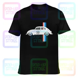Classic Vintage Car Oldtimer 53 Bug Buggy Beetle Herbie T-shirt Tee Shirt Retro Classic