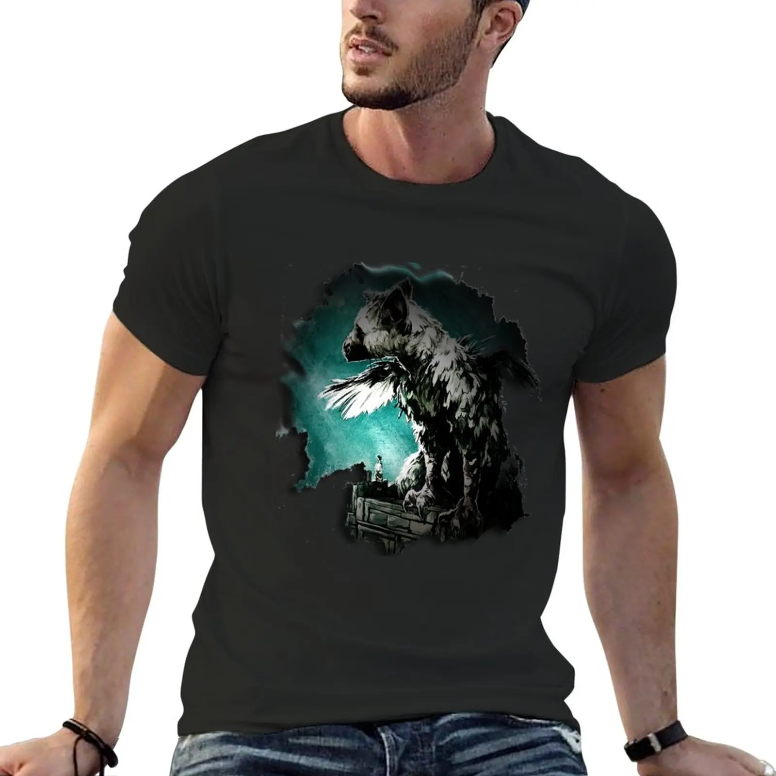 

Trico - The Last Guardian T-Shirt Oversized t-shirt vintage t shirt black t shirts oversized t shirts funny t shirts for men