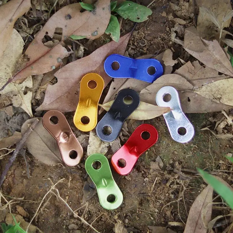 

10Pcs Camping Tent Rope Fastener Wind Rope Buckle Tightening Stopper Buckle Rope Tensioner Accessories