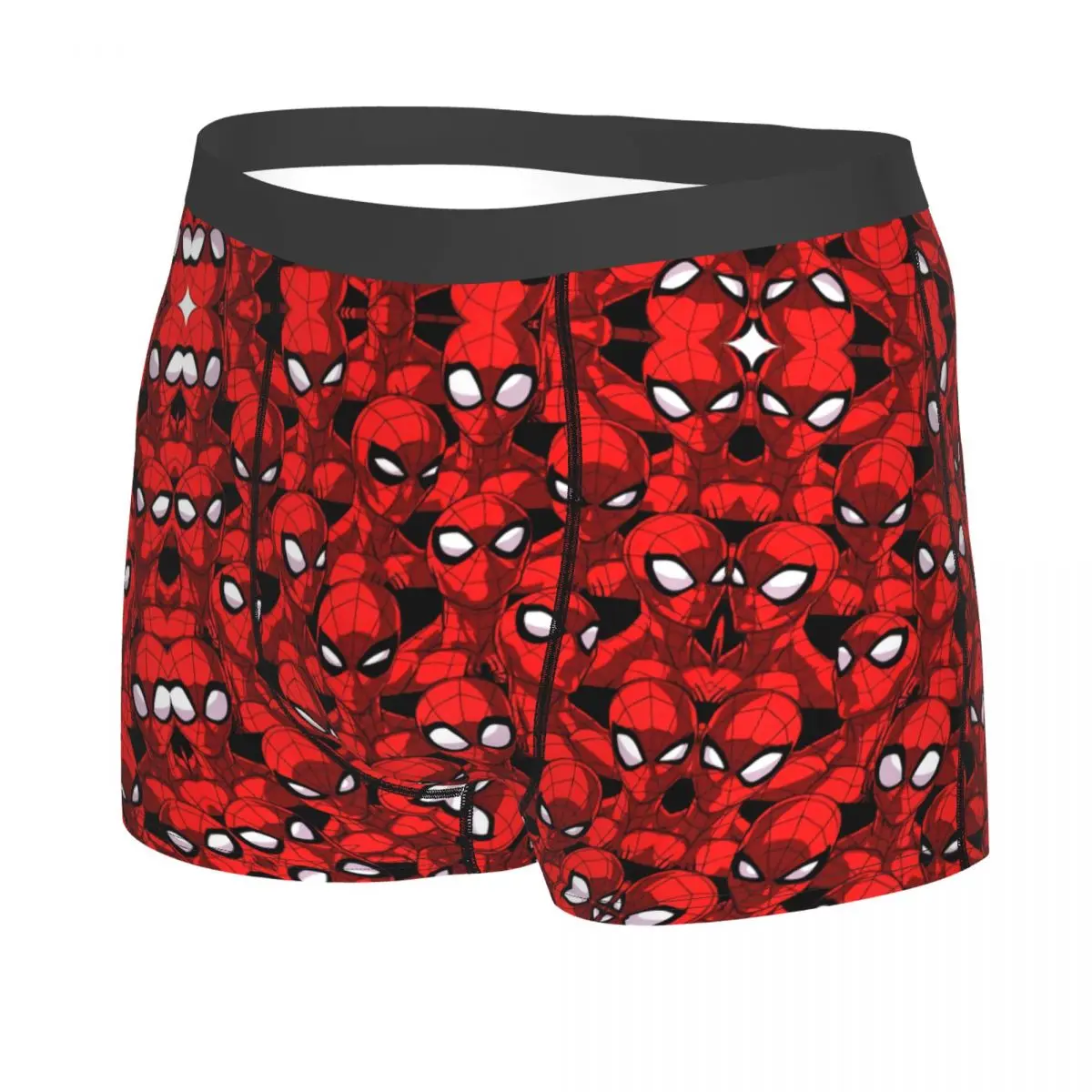 Pantaloncini Boxer ragni personalizzati per Homme stampati in 3D Spider Man intimo mutandine slip mutande morbide