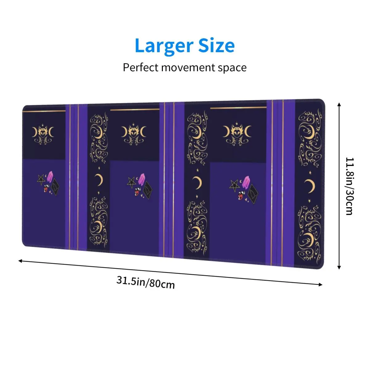 Large Mouse Pad Helluva Boss - Stolas Gamer PC Laptop Mats Keyboard Carpet Computer Gaming Office Accessories Desk Mat