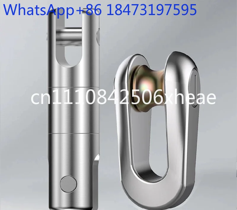 1pcs Cable rotary connector universal rotary buckle wire connector swivel 360 anti-rotation device, wire rope