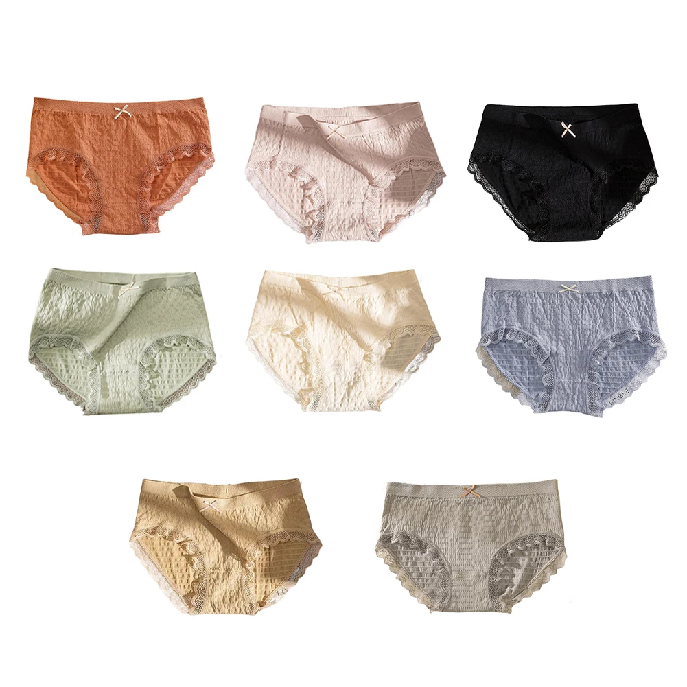 Charming Lightweight Lace Underwear Featuring A Bowknot For Women For Home Relaxation And Casual Outings