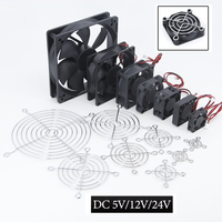DC Brushless Cooling Fan 6025/8025/9225/12025/3007/4010 30MM/40MM/50MM/60MM DC 5V 12V 24V Cooler PC Laptop Computer Case Fans A7
