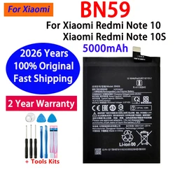 Fast Shipping 2026 Years BN59 100% Original New High Quality For Xiaomi Redmi Note10 Note 10 Note 10S 5000mAh Bateria Batteries