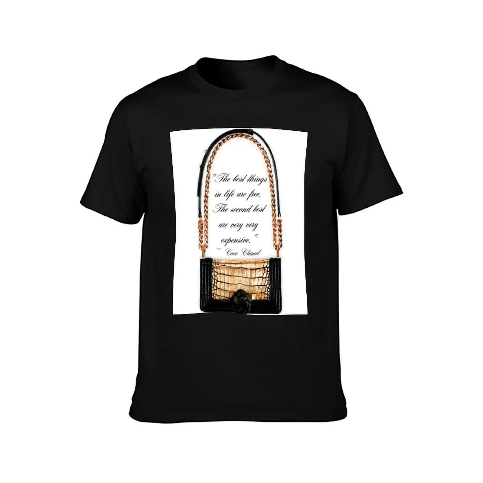 Haute Couture Bag or Purse T-Shirt, Summer Casual Cotton Tee, Oversized Streetwear Tops, Vintage Graphic Print, Unisex Men Women