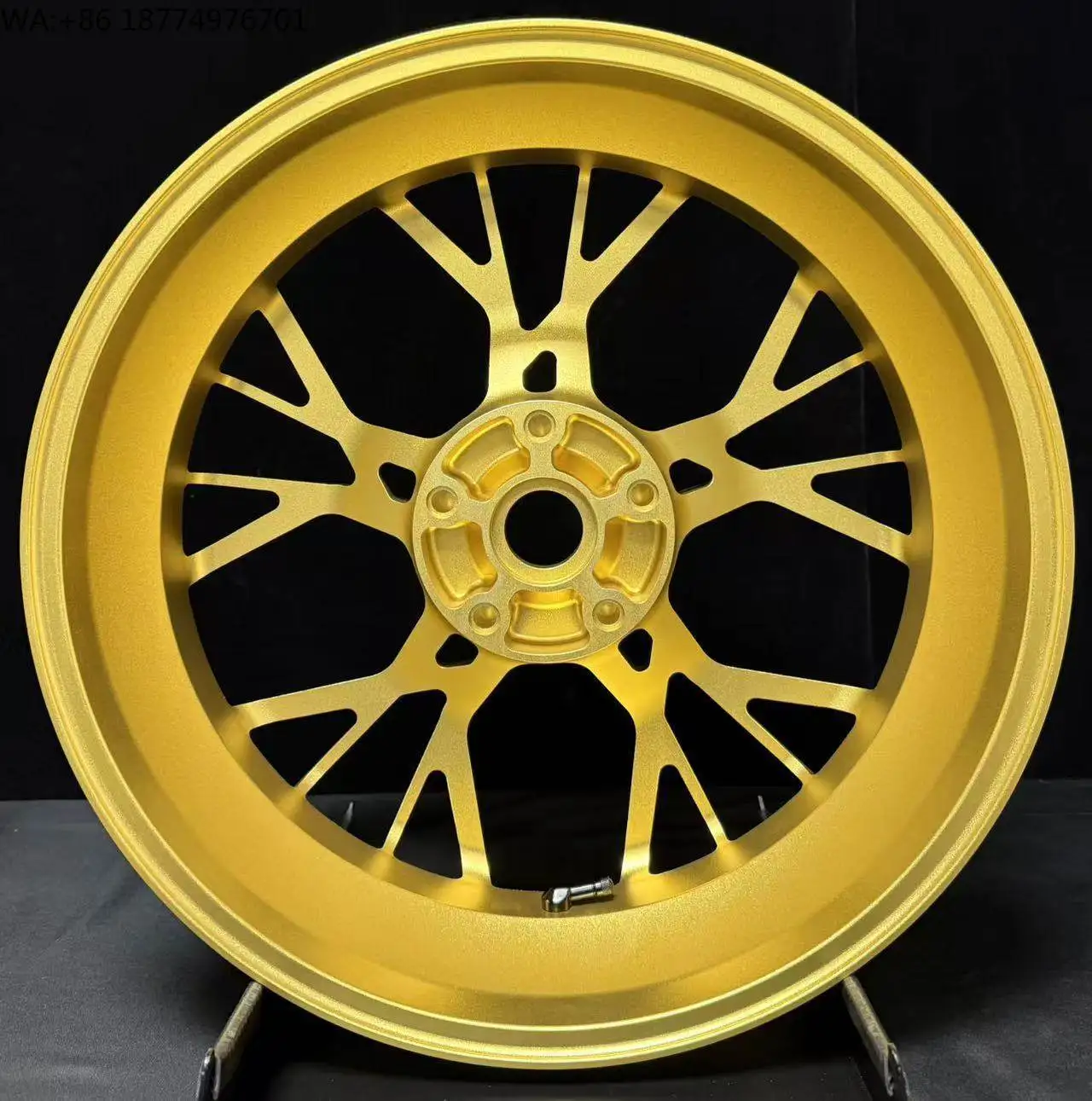 

Suitable for CFMOTO 450SR-S 2020-2025 Forged Widened Wheels Hubs - 6061 T6 Aluminum CNC Lightweight 17-inch Gold Hub Wheel