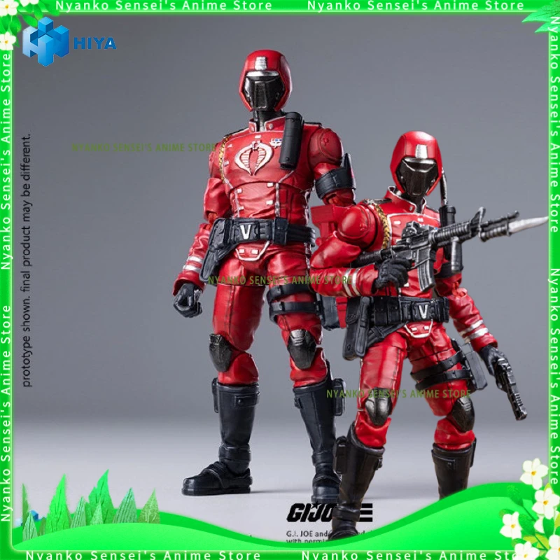 

In Stock Hiya Toys G.I. Joe Crimson Guard 1/18 Scale 10.5cm Action Figure Anime Trendy Model Toys Doll Collectibles