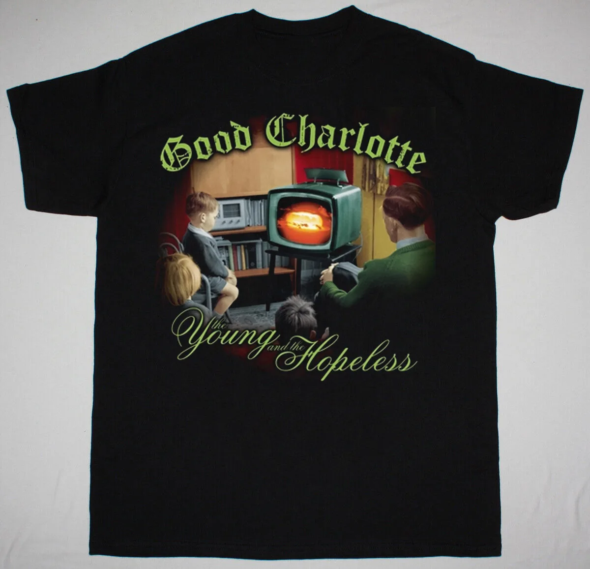 The Young and the Hopeless Good Charlotte Black Gift For Fan Shirt AC1219