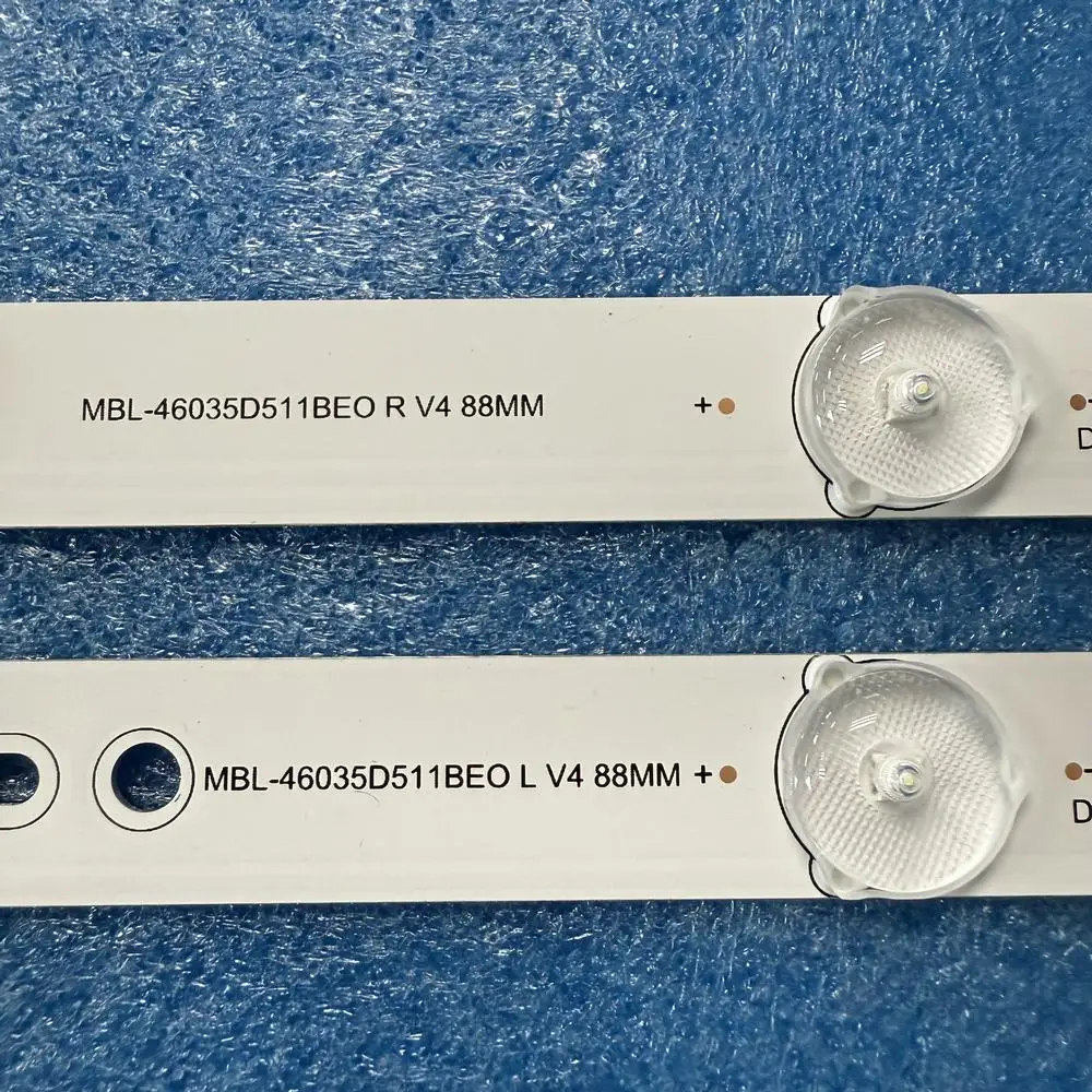 Full LED Backlight strips For Quasar LE46D5QFM BJSJ46D11R-ZC14F-02 BJSJ46D11L-ZC14F-02
