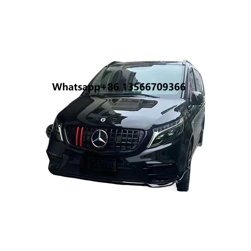 

Upgraded for Mercedes Benz Kit Car Body Bumpers New Front & Rear Bumper Head Light Hood Fender with Enhanced Features