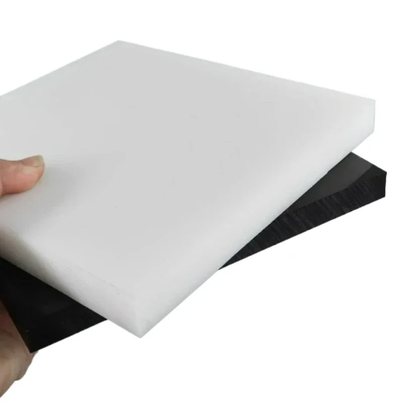 HDPE-Polyethylenplatte, verschleißfest, schwarz-weiß, PE-Platte für Hand-DIY-Modelle, Dichtungen, Dicke 2-30 mm – Detail 2