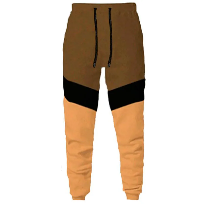Spring Autumn Joggers Men Casual Color Matching Pants Fitness Trousers Sports Sweatpants Men Gyms Jogger Track Pants MY616