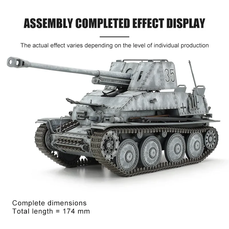 TAMIYA assembled tank model kit 35248 Marder III Sd.Kfz.139 7.62cm 1/35