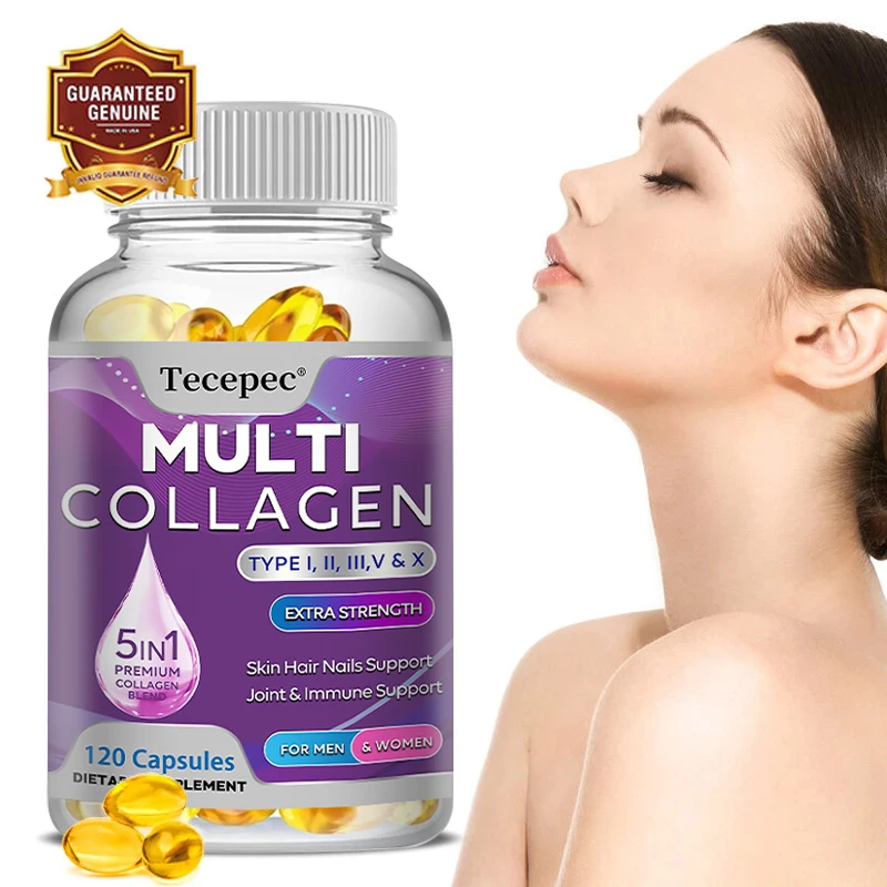 

Добавка с несколькими коллагеновыми пептидами — антиоксидант, увлажняет кожу, уменьшает тонкие линии, поддерживает кожу, волосы и суставы.