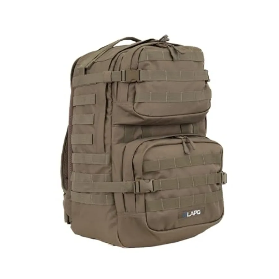 

LAPG 72-Hour Tactical Survival Backpack, Durable MOLLE Bug Out Bag for Hiking, Hunting and Adventures