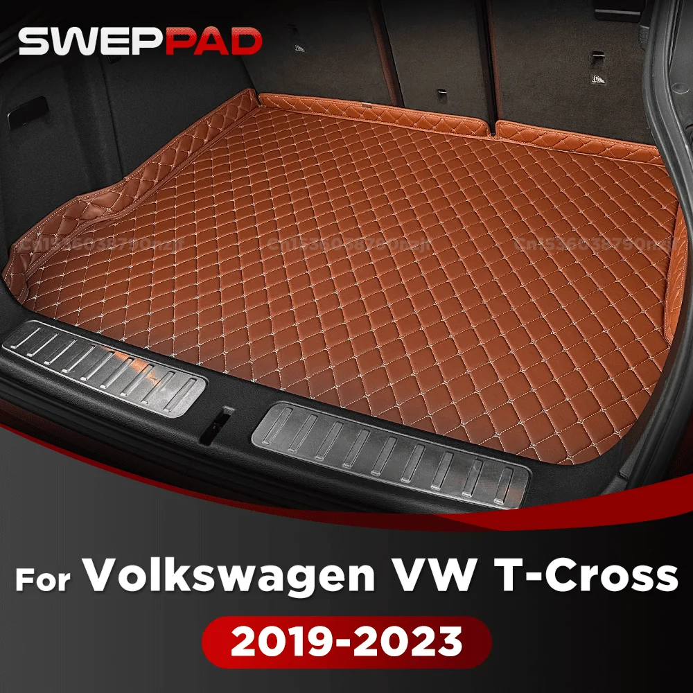 

For Volkswagen VW T-Cross 2019-2023 22 21 20 3D Car Trunk Mat Cargo Liner Carpet Interior Accessories Cover