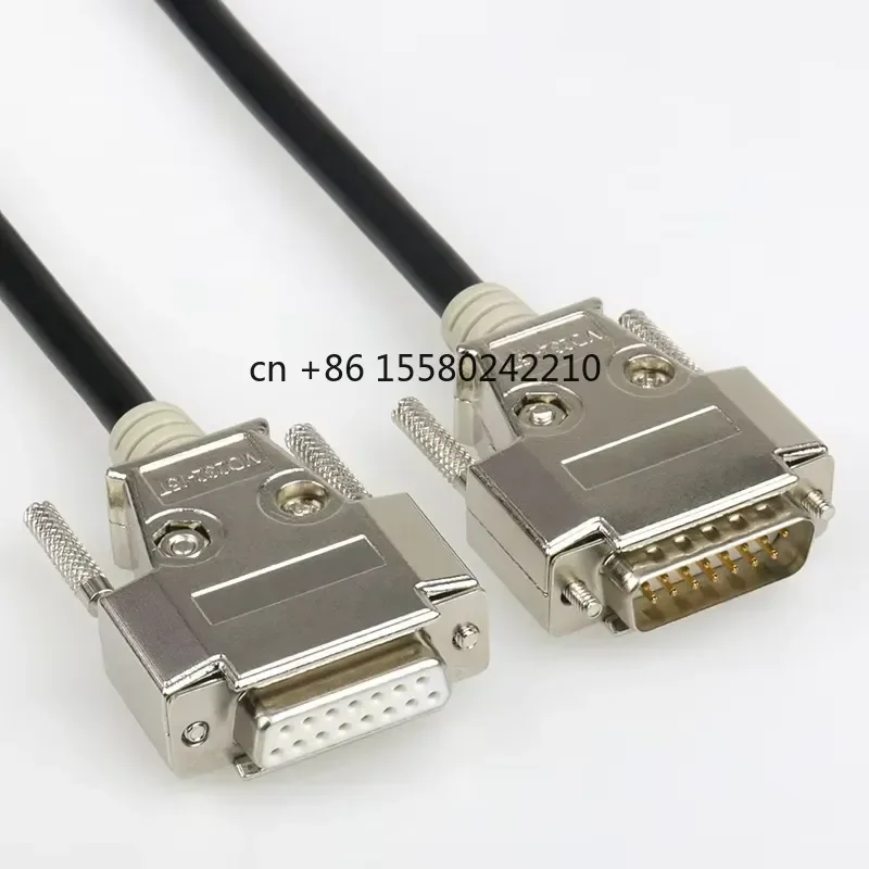 2026 hot DB15 Cable 15 Pin Two Rows Connectors Data Cable Male to Male Male to Female Female to Female 1.5m 2m 5m 8m 26AWG