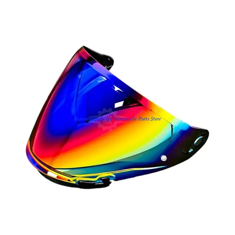 H7BD Impact Resistance Motorcycle Helmets Visors Lens Construction Anti Fog