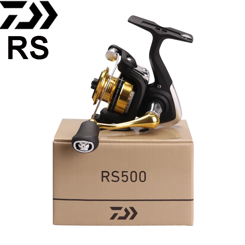 

daiwa 2023 RS fishing reel spinning reel 500 1000 1000c 2500 3000c fishing reel 5kg/10kg power 5.2:1/5.1:1 sea water spinning re