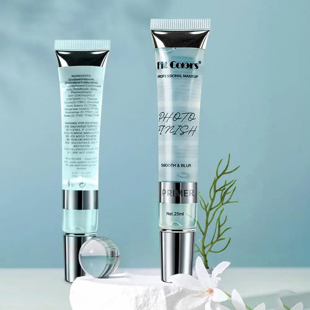 أساس برايمر طبيعي غير لامع للوجه ، قاعدة مكياج ، مستحضرات تجميل مسام غير مرئية ، برايمر إطالة ، تحكم في الزيوت ، B0y3 ، 25