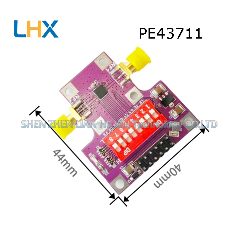 pe43711-6ghz-bandwidth-digital-rf-attenuator-module-high-precision-attenuation-adjustment-025db-step-quick-delivery-in-stock