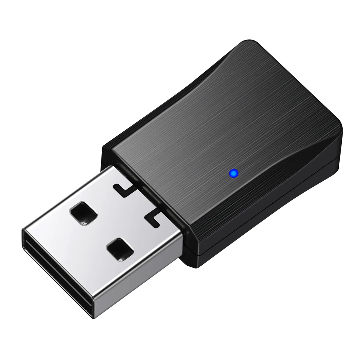 USB 차량용 블루투스 5.0 송신기 리시버, 미니 자동 무선 오디오 핸즈프리 통화 어댑터, 자동차 FM 라디오용