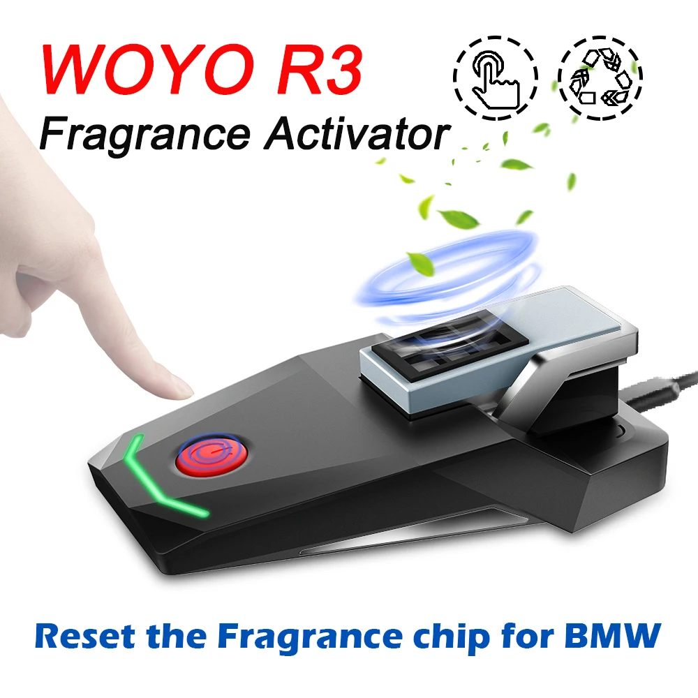 WOYO R3 Air Cartridge Resetter for BMW G30 G11 X3-X7 3/5/7 Series Fragrance Smart Box Chip Activator Tools