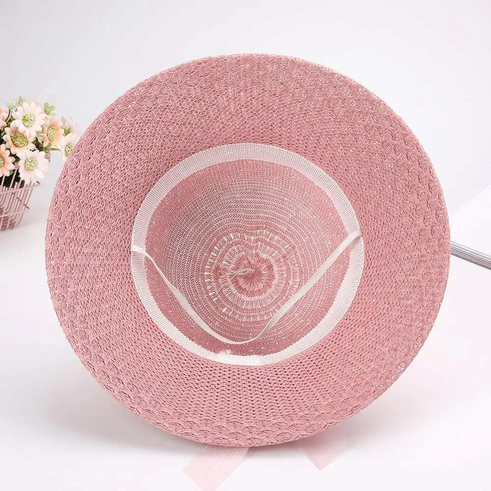 protetor-solar-arco-flores-chapeu-de-palha-praia-viagem-balde-chapeus-feminino-ao-ar-livre-bone-moda-aba-larga-elegante-dobravel-casual-bone-de-sol