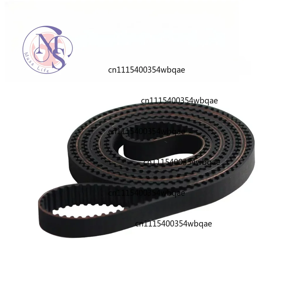 Rubber Open Timing Belt, Z Axis Drive Strap Replacement Accessory for DIY 3D Printing Machine